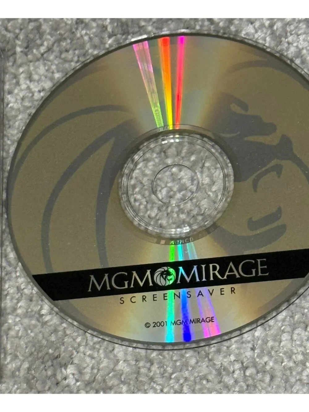 MGM Mirage Screensaver Windows PC Software (2001) Grand Bellagio Treasure Island